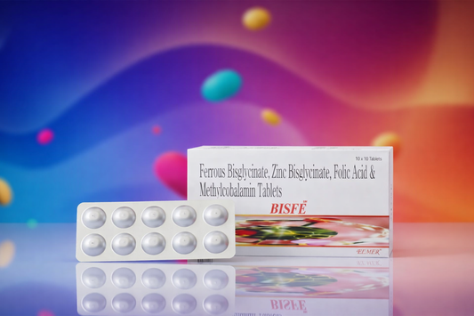 BISFE Iron Tablets 60mg for pregnancy and anemia