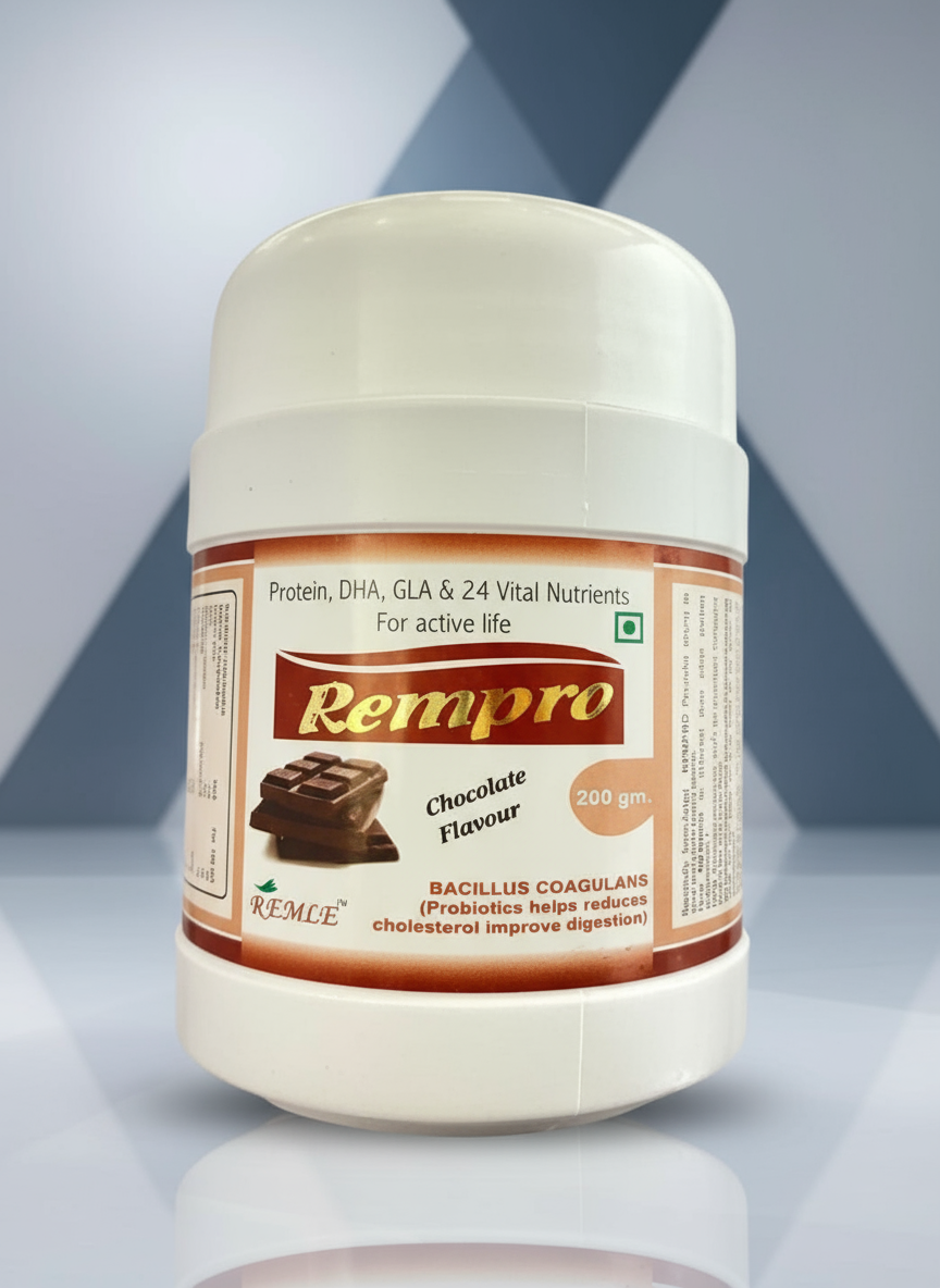 REMPRO Protein Powder 200g | Clinical Nutrition Formula | Protein + DHA + GLA + Multivitamins | For Recovery,  Pregnancy & Wellness